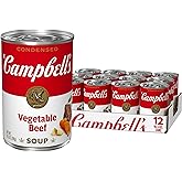 Campbell's Condensed Vegetable Beef Soup, 10.5 Ounce (Pack of 12) (Packaging May Vary)