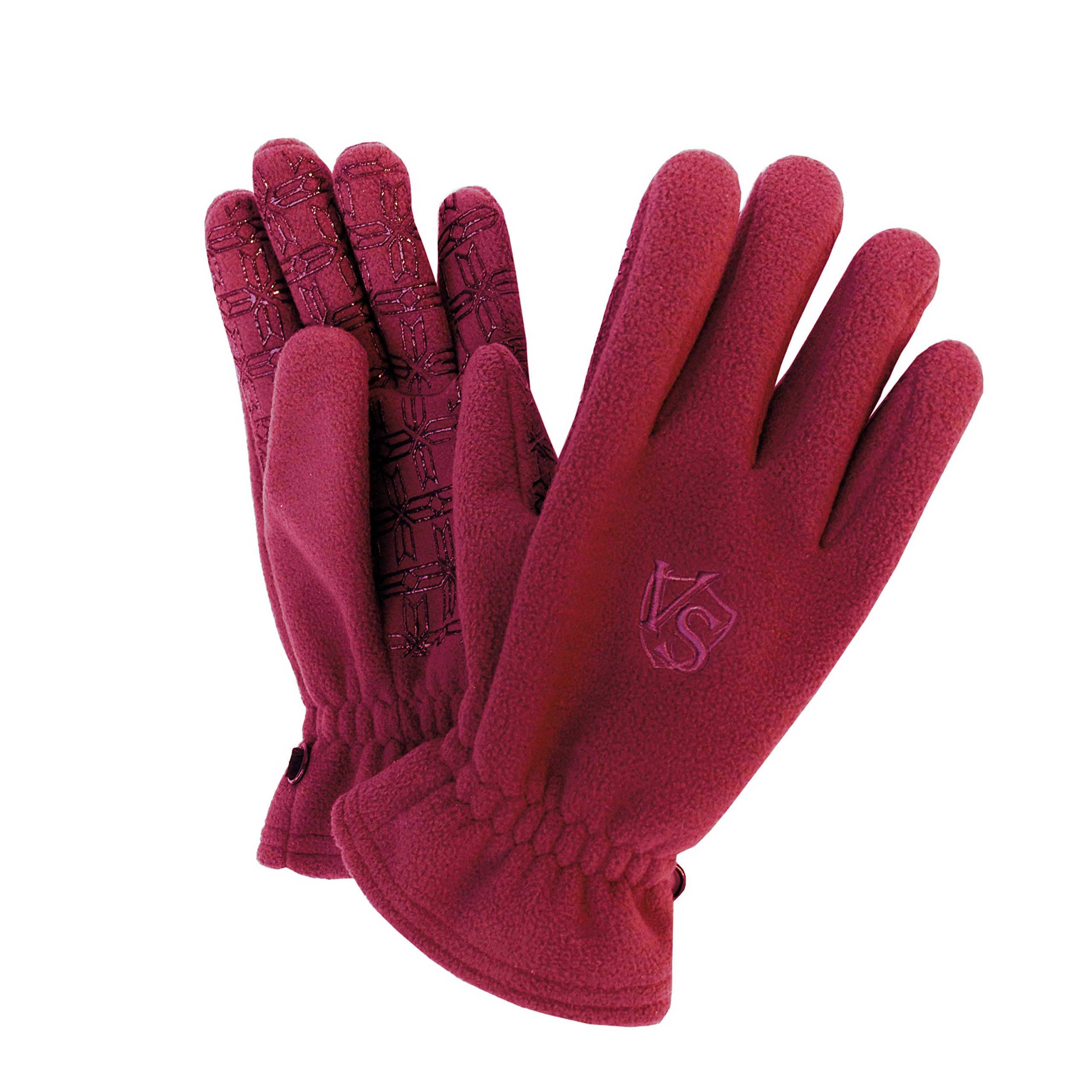 Vital Salveo- 3WARM Windproof Non Slip Gloves (Wind Red, Large)