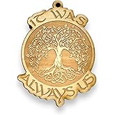 Ornament - It was Always Us - Raw Wood 3x4in