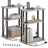 TRIFEBLE Small Side Table with Charging