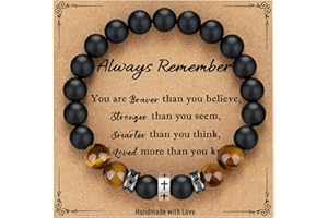 TONY & SANDY Cross Bracelet Mens Boys Gifts for Teen Boys Son Grandson Nephew, Birthday Graduation Christian First Communion Confirmation Gifts for Teenage Boys Men