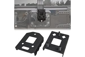 longsun Steel Spare Tire Spacer Relocation Bracket Spare Wheel Holder Fit Jeep Wrangler JK 2007-2018