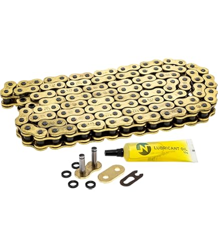 アクセサリー M Amazon.com: RK Racing Chain BL525ZXW-150 Black Scale 150 Link XW