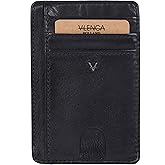 VILENCA HOLLAND Genuine Leather RFID-Blocking Card Holder: Sleek Design for Style, Functionality & Ultimate Security (Black)