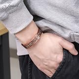 Jeracol Copper Magnetic Bracelet for Men Women 6 Magnets Adjustable Cuff Box view 8