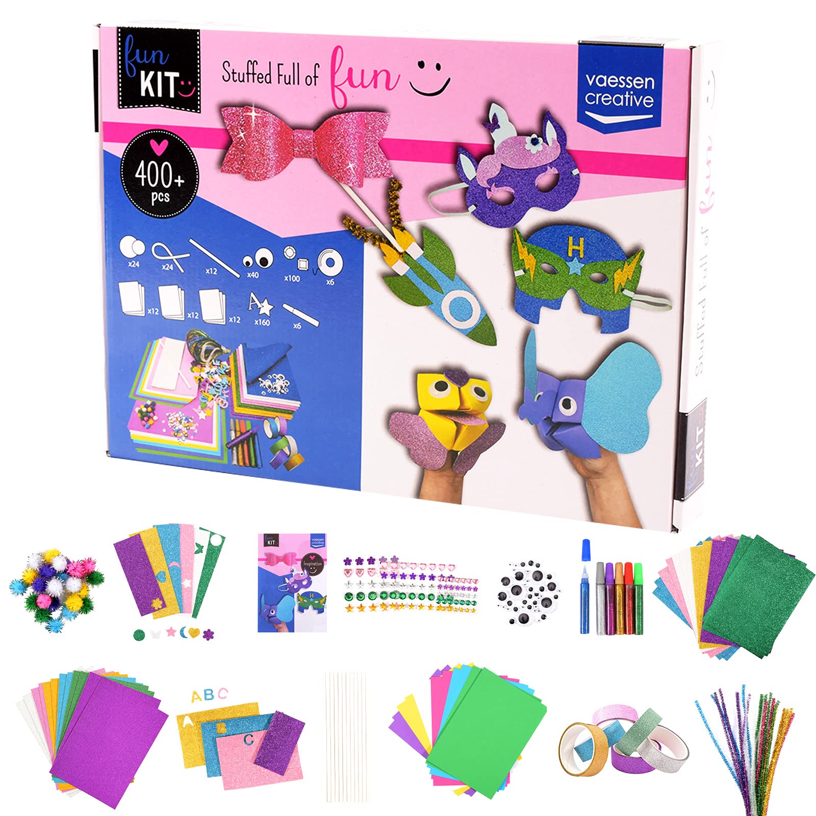 Vaessen Creative Glitter Craft Set