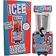 ICEE Home Slushie Machine Bundle - Countertop Snow Cone Maker With 4 Official Syrup Flavors & Cups/Straws