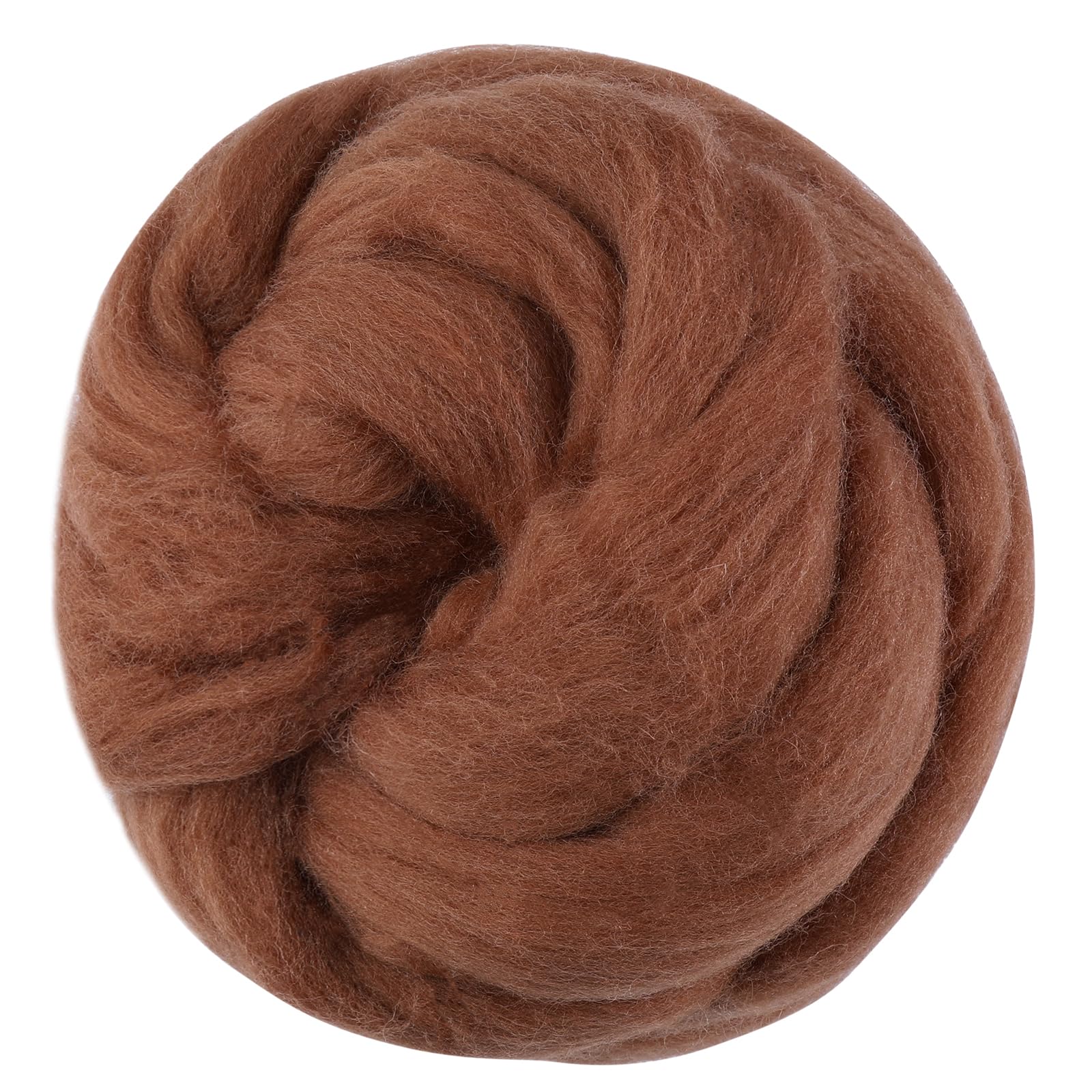 3.53oz Wool Roving Yarn, Fiber Roving Wool