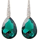 Clearine Femme Parure Série Combinaison De Goutte D'Eau Cristal