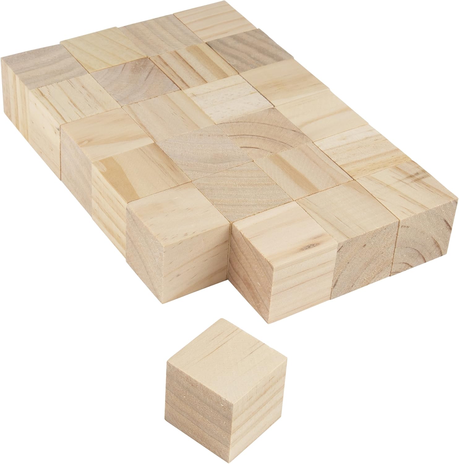 small wooden blocks for crafting