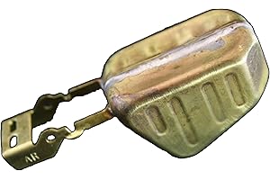 AYLING REICHERT Carburetor Float, (POONTOON DIMENSIONS ONLY 1.750 X 1.197 X 1.002) Rochester Quadrajet 4Mm 4MC, 4MV, 4M4, Brass Replacement for Rochester No's 7029854, 7034399, 7034454, 7033752, (1009)