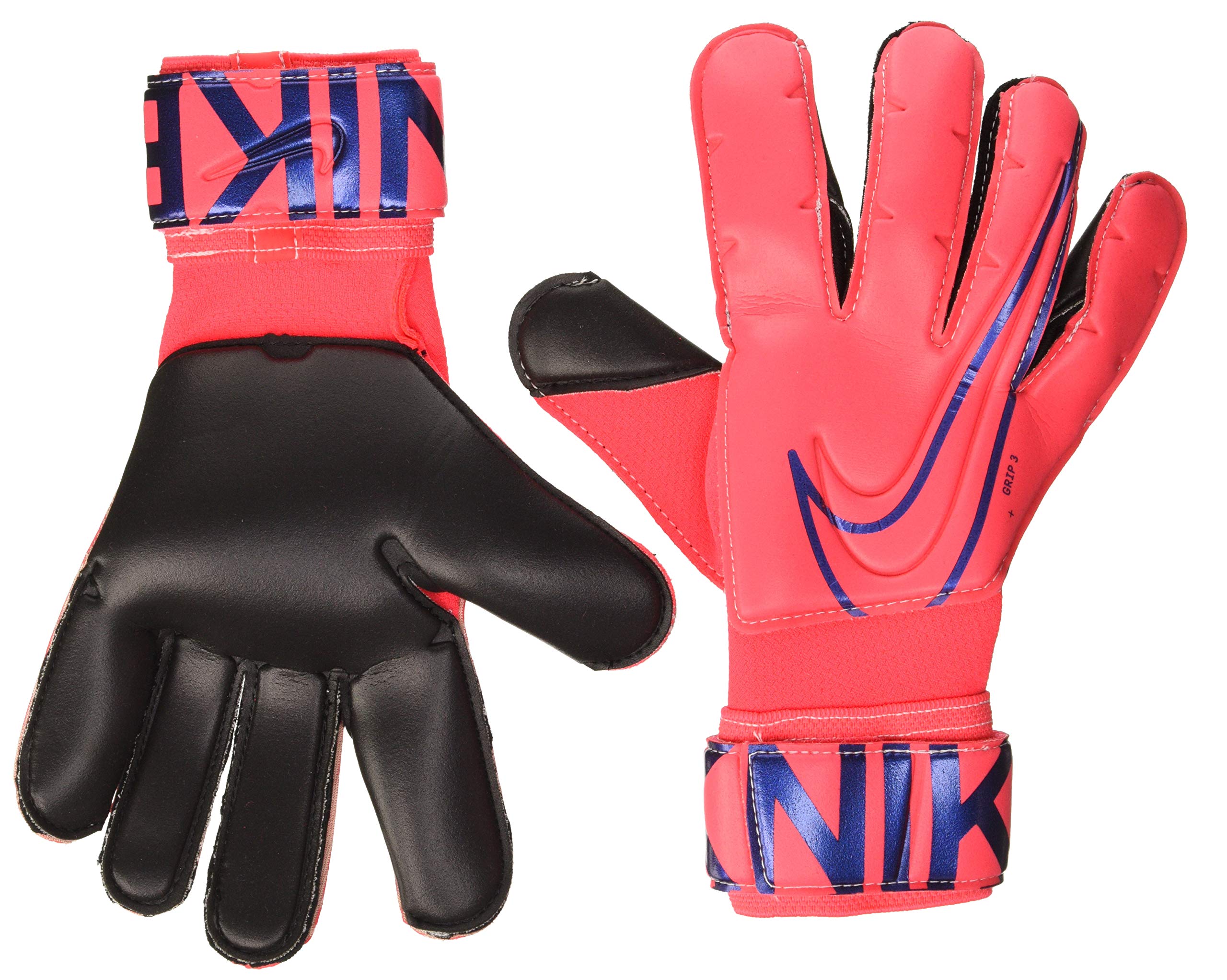 Nike NK GK GRP3-FA19 Soccer Gloves - Laser Crimson/Black/10