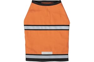 Insect Shield Insect Repellant Protective Safety Vest for Protecting Dogs from Fleas, Ticks, Mosquitoes & More Orange 19.5-Inch