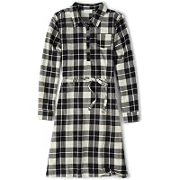 Amazon.com: Tommy Hilfiger Girls' Seersucker Plaid Dress with Bubble  Sleeve, Navy Blazer, 7: Clothing, Shoes & Jewelry