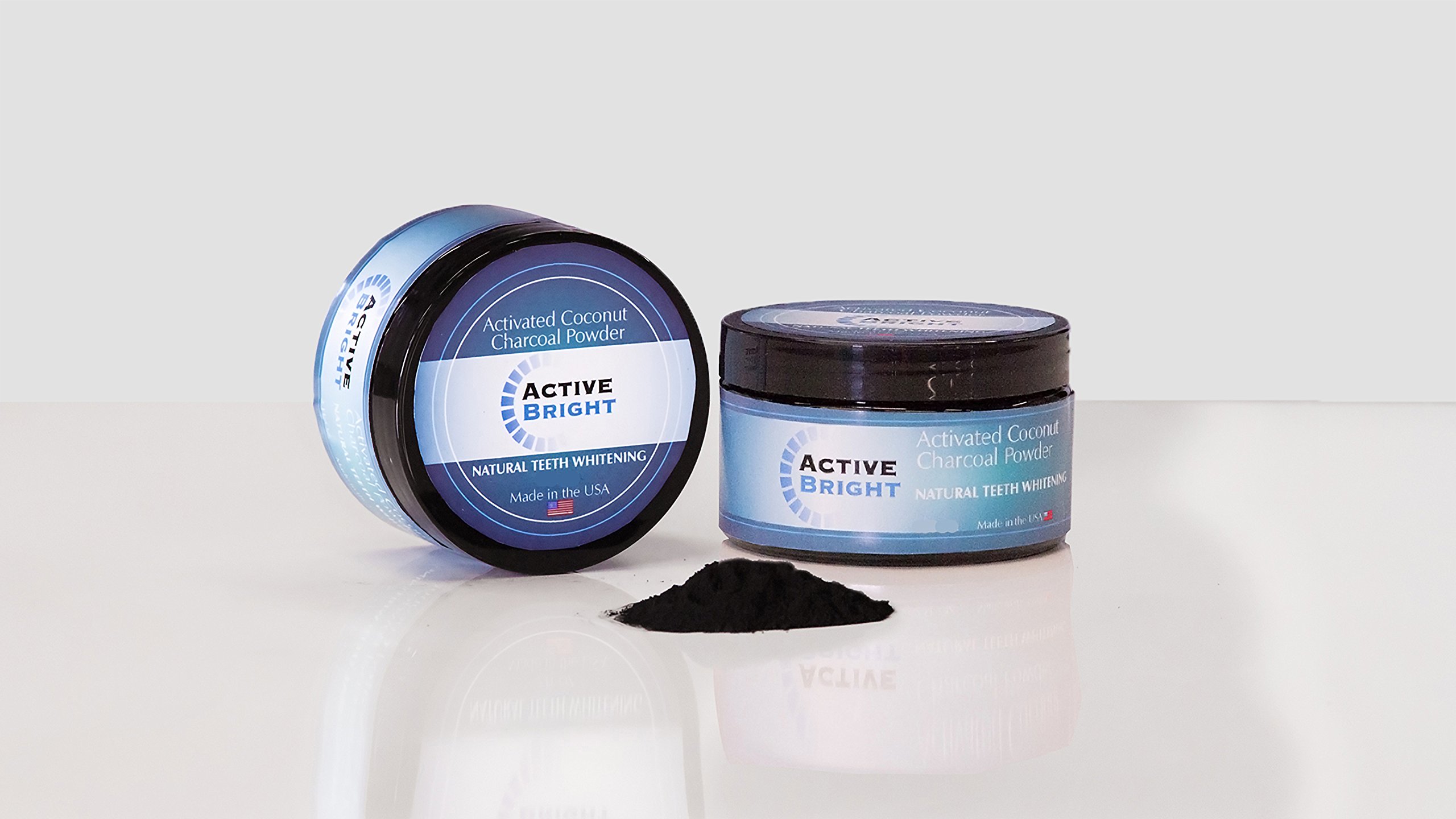 Active Bright Charcoal Teeth Whitening Powder, 0.85 oz