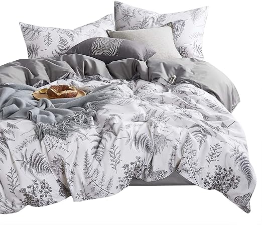 Amazon Com Wake In Cloud Botanical Duvet Cover Set Plant Tree