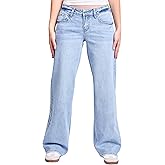 YMI Womens Women's Brittany Low Rise Wide Leg Jeans P025299