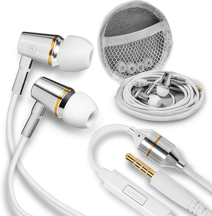 EMFProtector AntiRadiation Air Tube Earphones for 99 EMF Reduction, Safe, RadiationFree