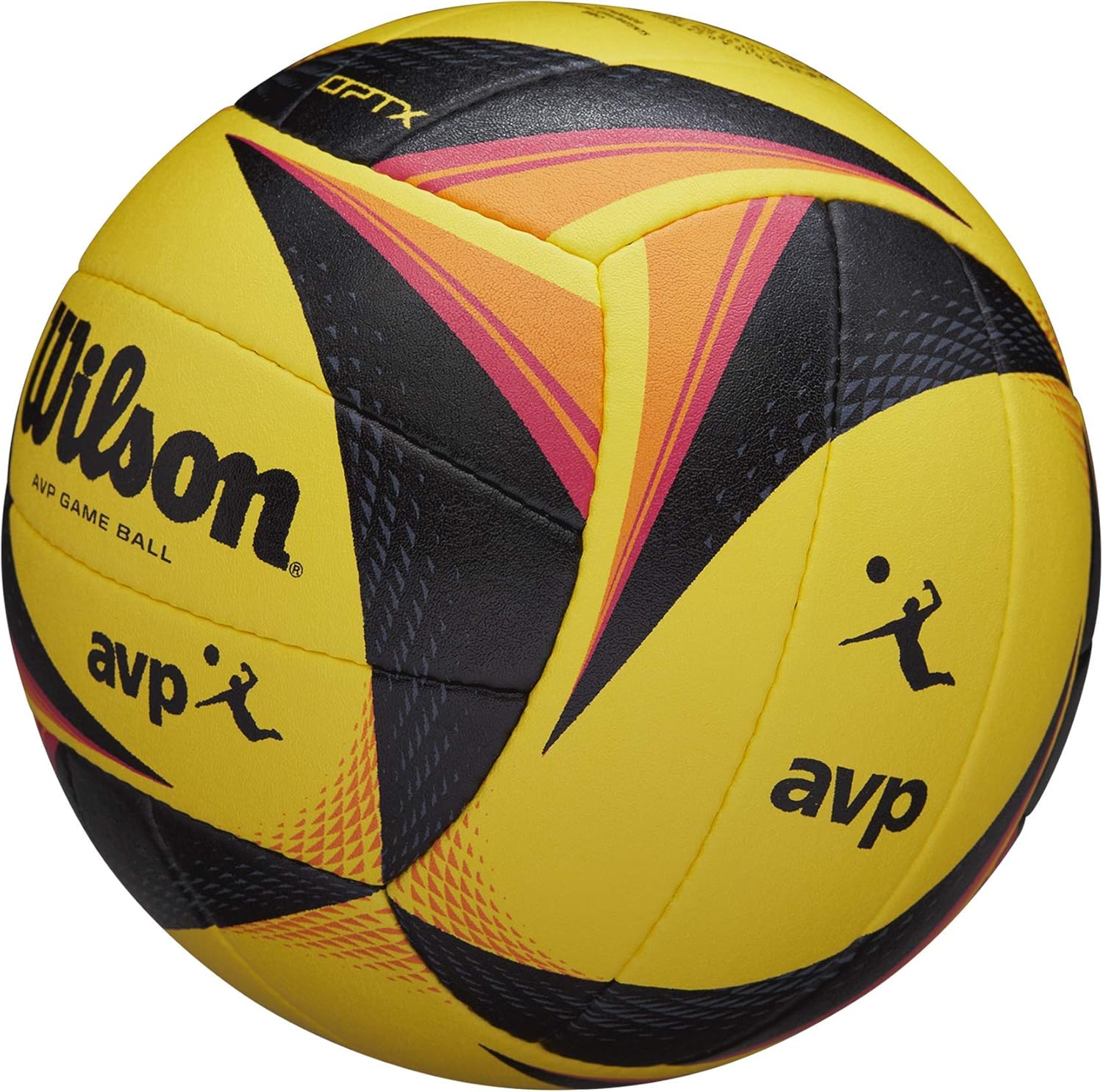 Wilson OPTX AVP Official Volleyball, Yellow (WTH00020ID) : Sports & Outdoors