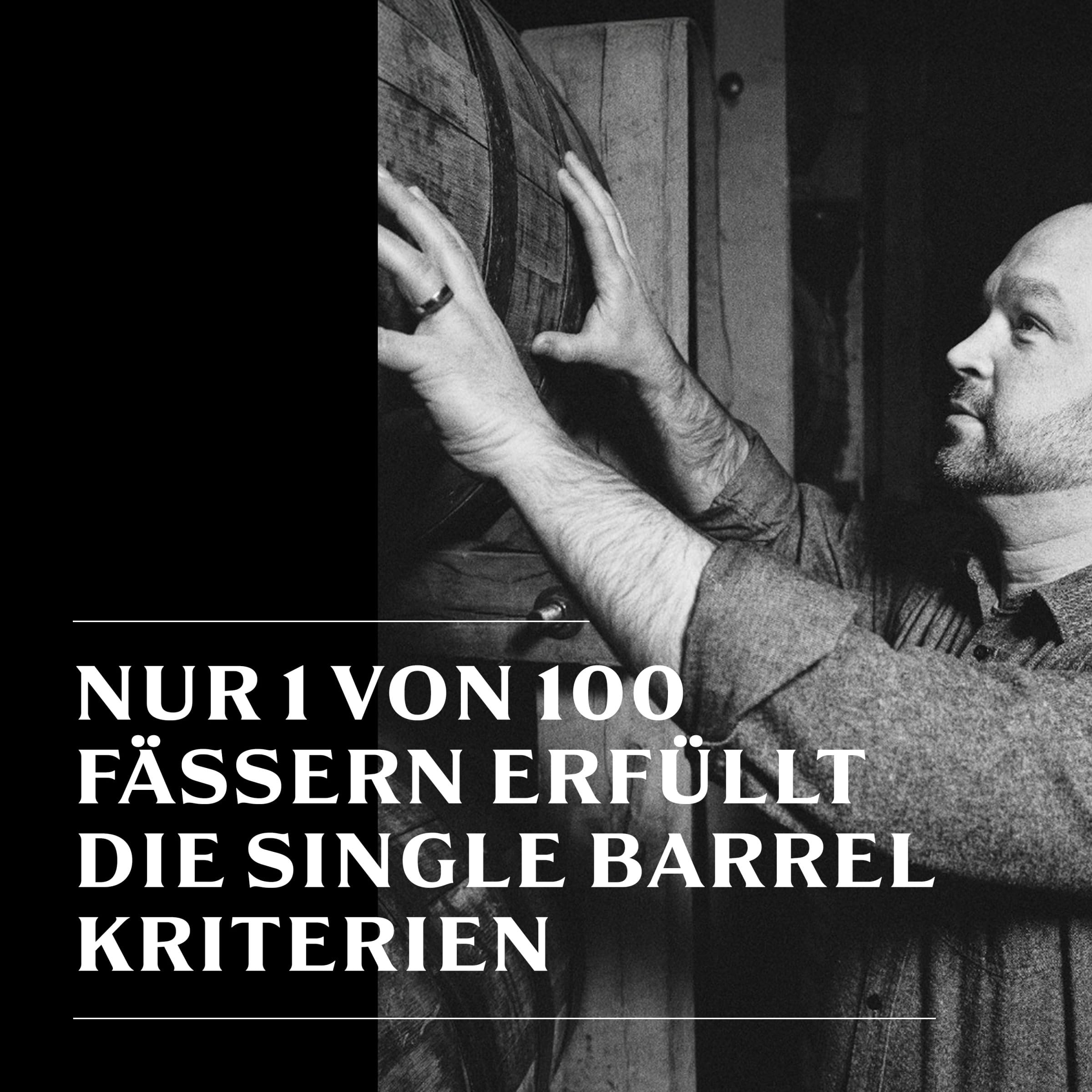 Jack Daniel‘s Single Barrel Select - Tennessee Whiskey - Ein hochwertiges Geschenk - Süße Vanille, schwere Eiche und dunkle Kirschen - 0.7L/ 45% Vol. 4