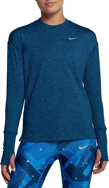 nike women's element long sleeve running shirt