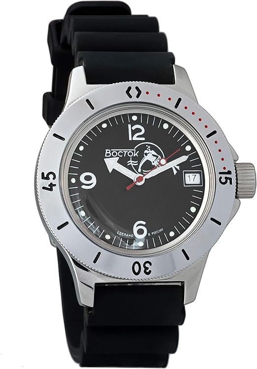 vostok amphibian automatic military diver