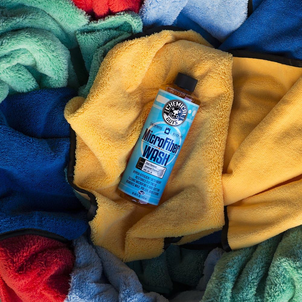 Chemical Guys CWS_201_16 Microfiber Wash Cleaning Detergent Concentrate (16 oz),orange: Automotive