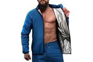RDX Sauna Suit Weight Loss, Full Body Heat Sweat Suit, REACH OEKO TEX 100 CERTIFIED, Anti Rip Long Sleeves Tracksuit Boxing