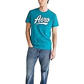 Aeropostale Men's Script Logo Short Sleeve Tee
