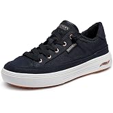 Skechers Women's Arcade Meet Ya There Sneaker | Casual sneaker, Patented Skechers Arch Fit insole with Podiatrist-Certified Arch Support, Cushioned Midsole, Machine Washable