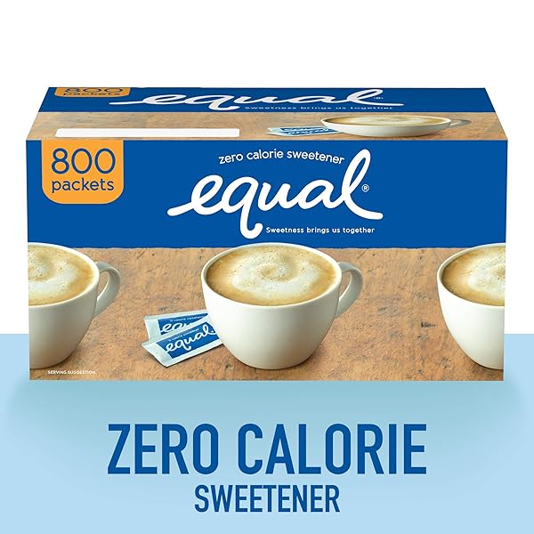 EQUAL 0 CALORIE SWEETENER, SUGAR SUBSTITUTE, ZERO CALORIE...
