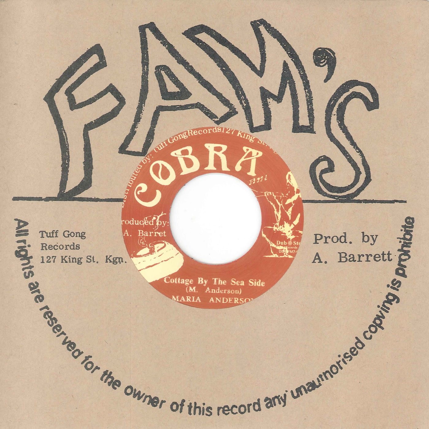 Cottage By The Seaside/Woman In Love [7" VINYL] [7" VINYL]