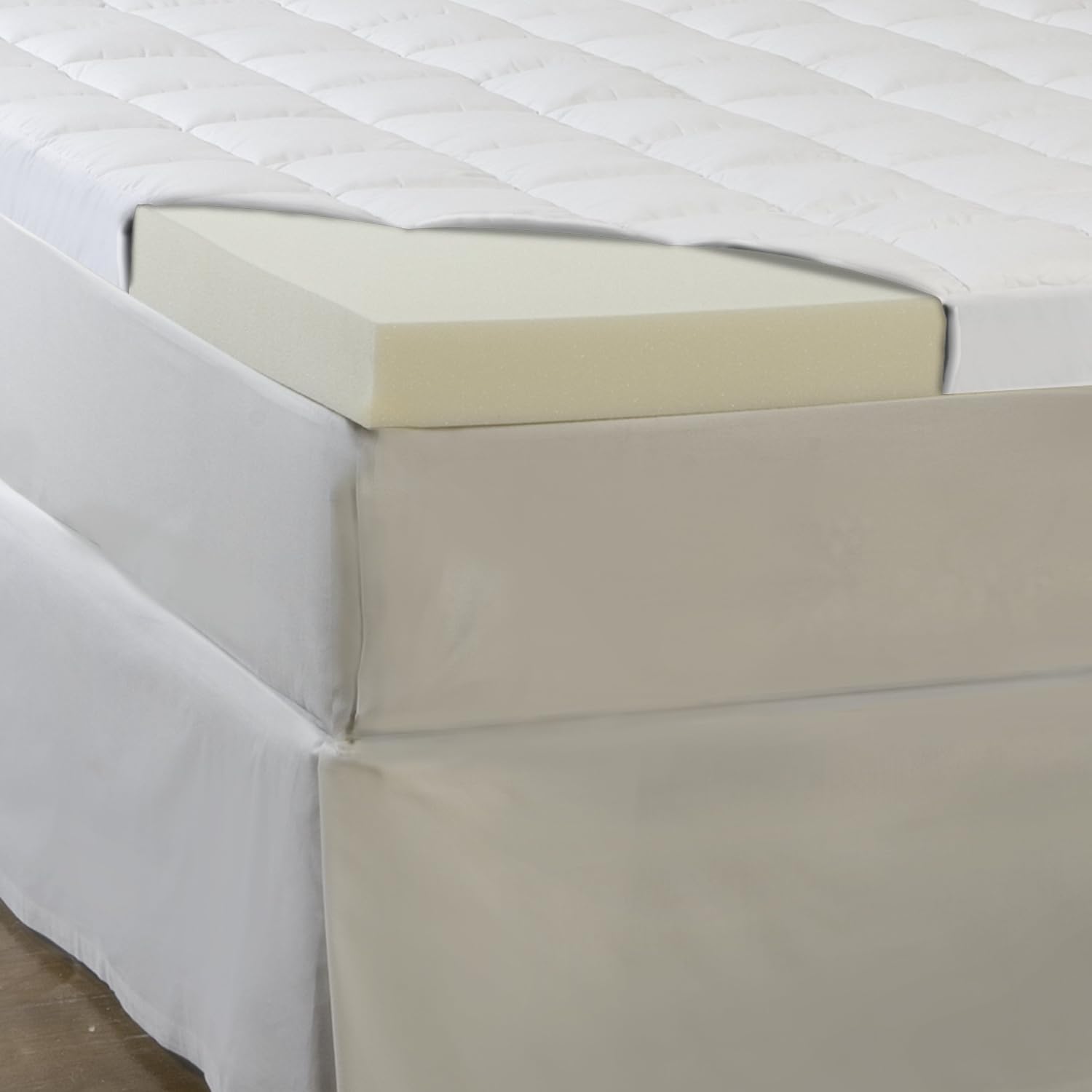 Best 4.5 Inch Memory Foam Mattress Topper Queen