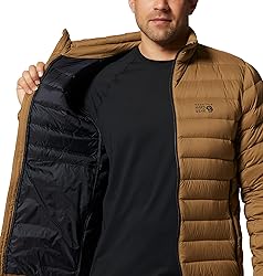 Mountain Hardwear Men's Deloro Down Jacket, Corozo
