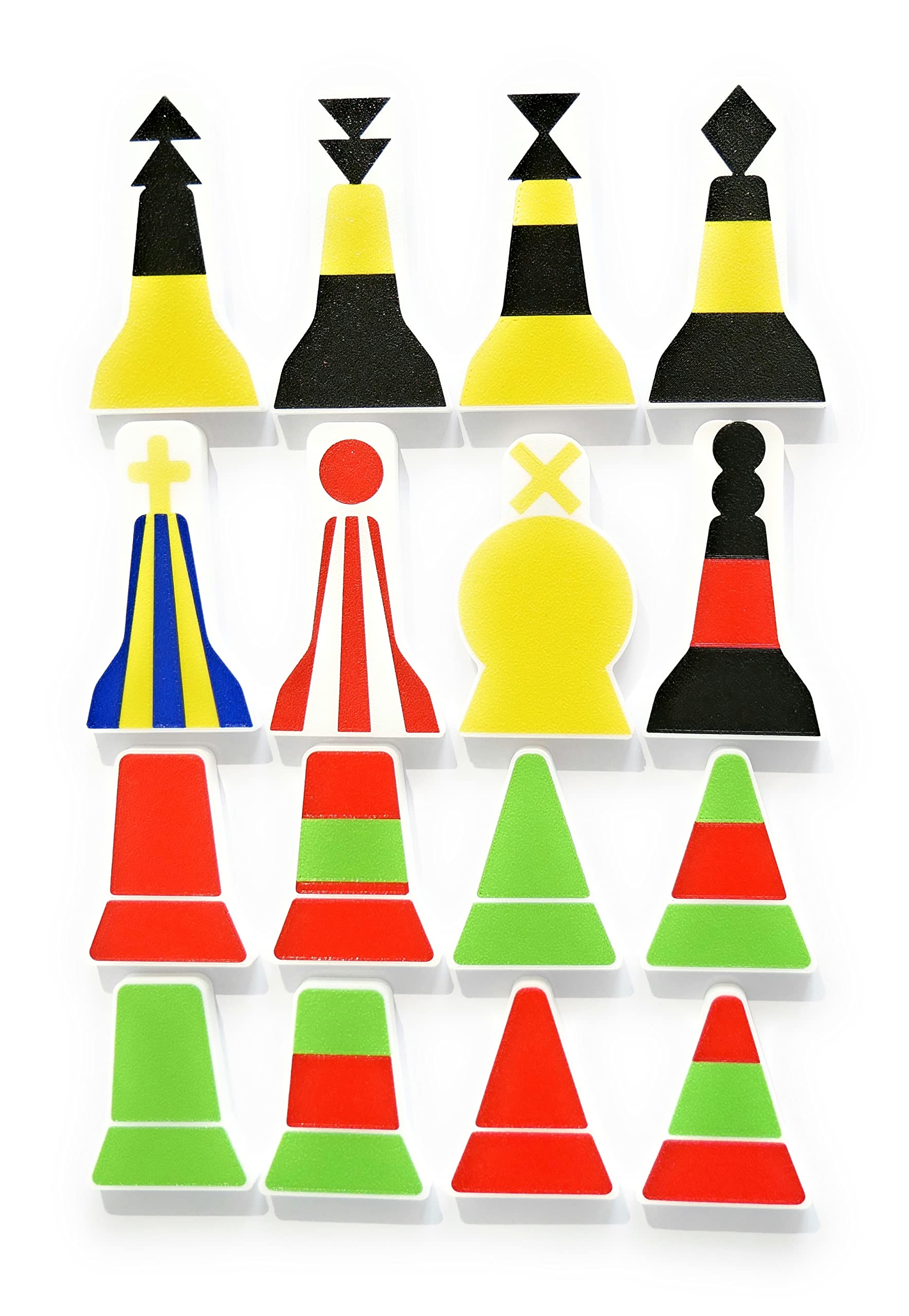 3Dimensional Studio IALA Magnetic Buoy pack (Large) A+B Buoys perfect Instruction kit for whiteboards, classrooms and schools