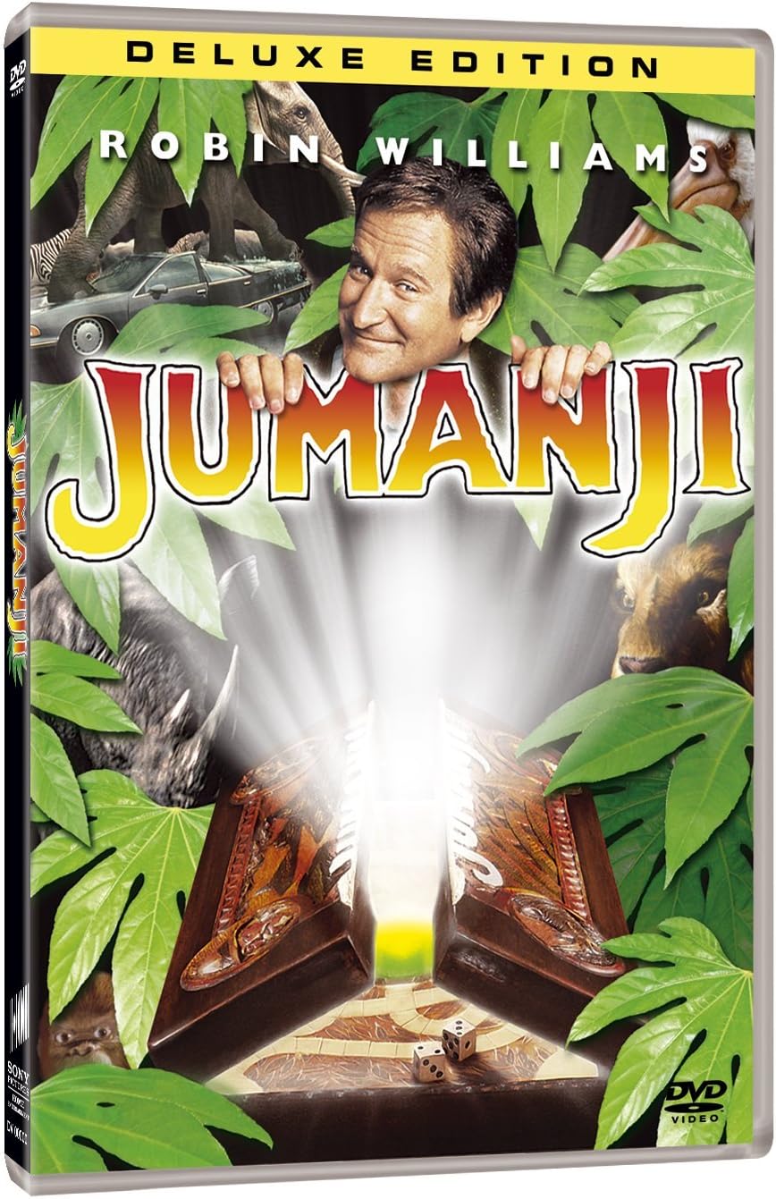 Jumanji (Deluxe Edition) Amazon.co.uk Robin Williams, Jonathan Hyde, Kirsten Dunst, Bradley Jumanji (Deluxe Edition) Amazon.co.uk Robin Williams, Jonathan Hyde, Kirsten Dunst, Bradley