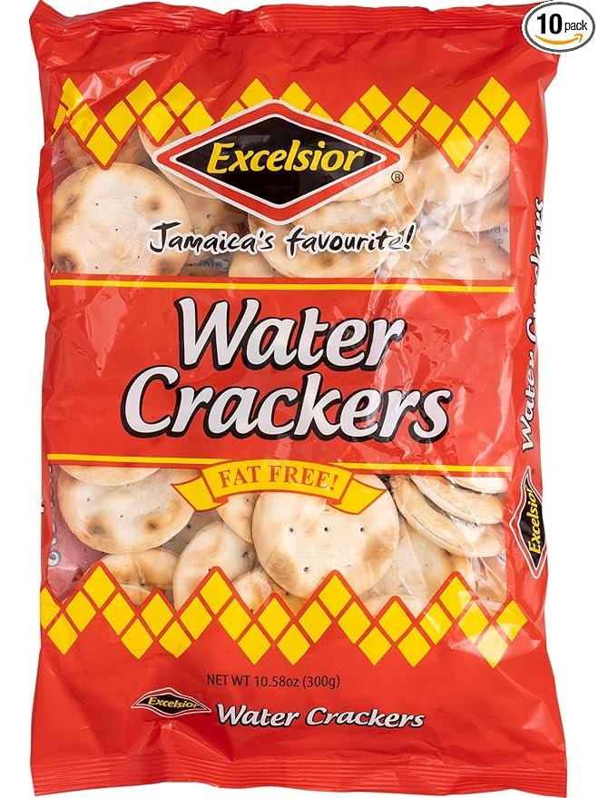 Amazon Com Excelsior Water Crackers Genuine Jamaican Fat Free Crackers 10 58 Oz Pack Of 10 Jamacian Crackers Grocery Gourmet Food Amazon Com Excelsior Water Crackers Genuine Jamaican Fat Free Crackers 10 58 Oz Pack Of 10 Jamacian Crackers Grocery Gourmet Food