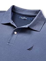 Nautica Men's Classic Fit Short Sleeve Solid Soft
