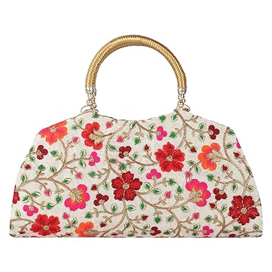 Sontronix Silk Multicolor Womens Clutches