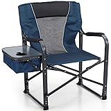 ALPHA CAMP Director Chair with Side Table Heavy