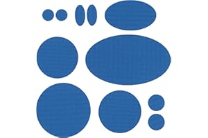 aZengear Down Jacket Repair Patches | Pre-Cut, Self-Adhesive, Soft, Waterproof, Tear-Resistant Rip-Stop Nylon Fabric to Fix Holes in Clothing, Sleeping Bags, Ski Pants (11 Pieces)