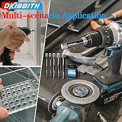 3pc 9/16” Diamond Core Drill Bits Set, 14mm Tile