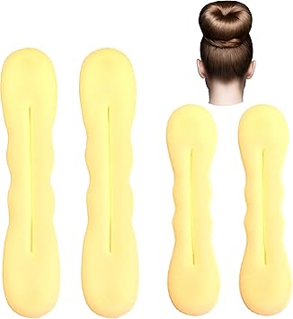 Styla Hair Magic Hair Bun Maker 2 Small 2 Large Foam Sponge Bun
