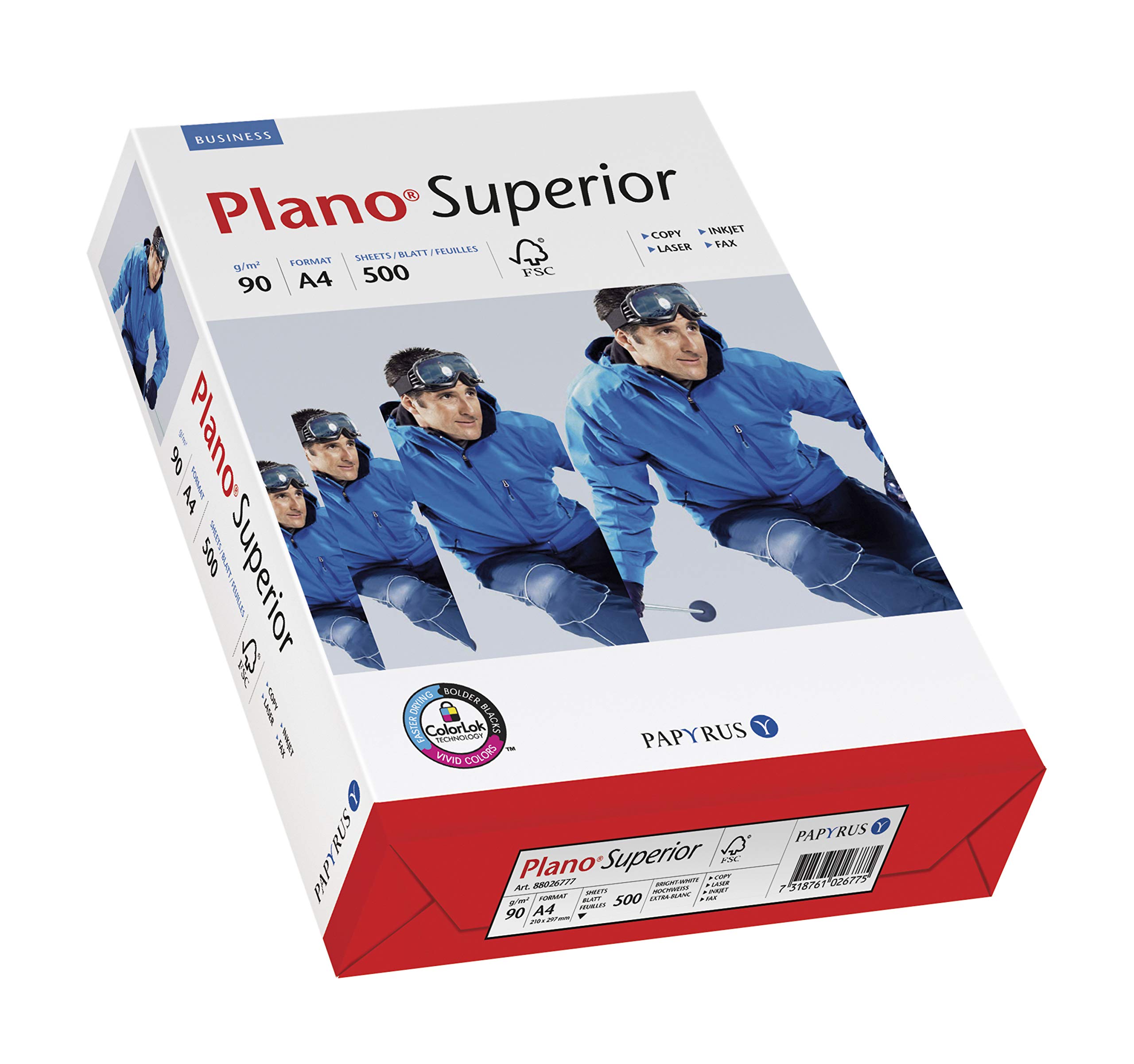 Papyrus PlanoSuperior 88026780 Multi-Purpose Paper 90 g/m² A4 500 Sheets White