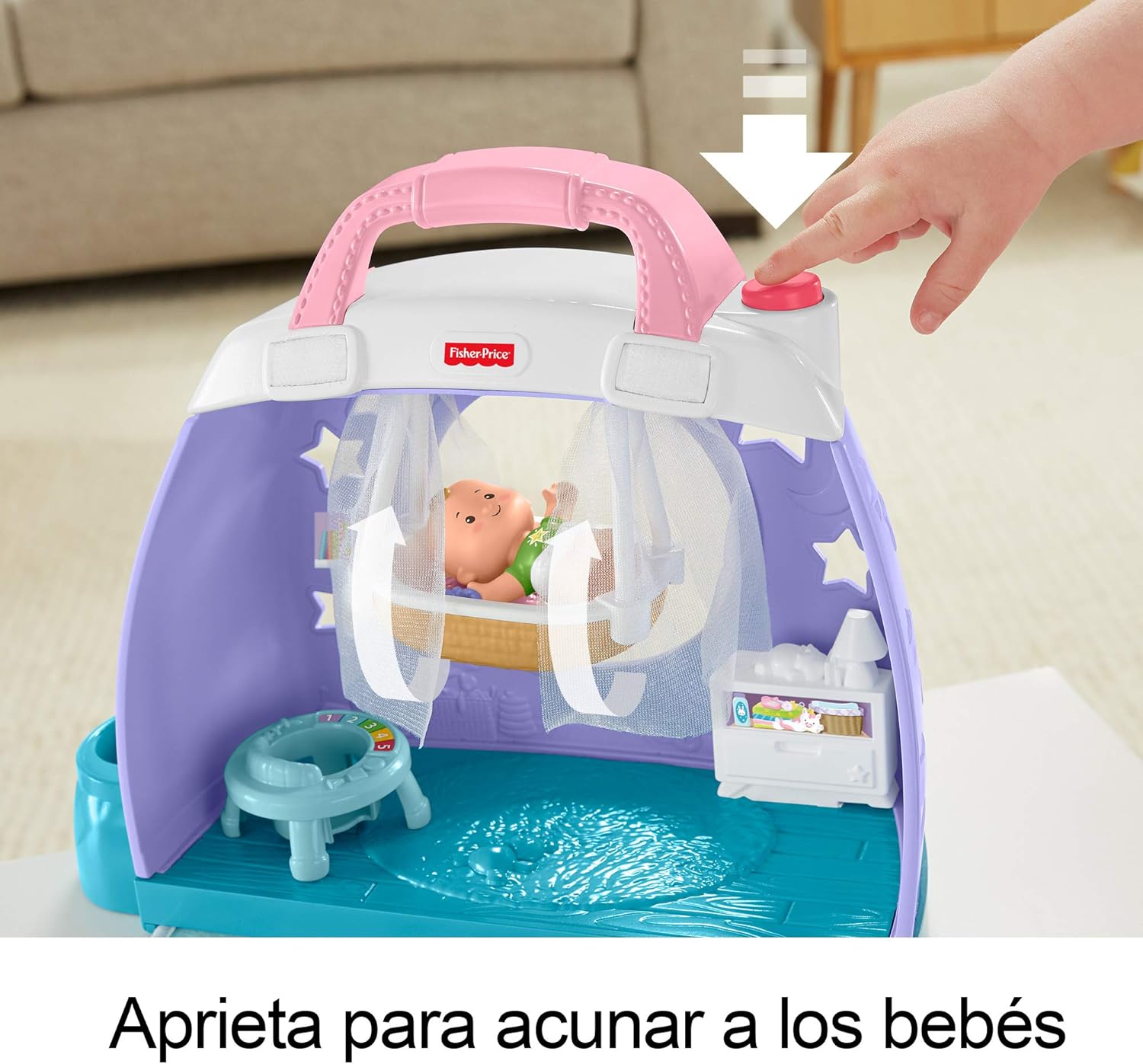 Fisher-Price Little People Cuddle & Play Nursery Play Set: Toys & Games