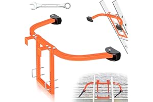 VONLX Ladder Stabilizer Accessory for Roof Gutter, roof Ladder stabilizer Easily attaches with U Bolt, Wing Span Wall Ladder Standoff, Stabilized Support, Sturdy and Durable, 500 lbs Weight Rating
