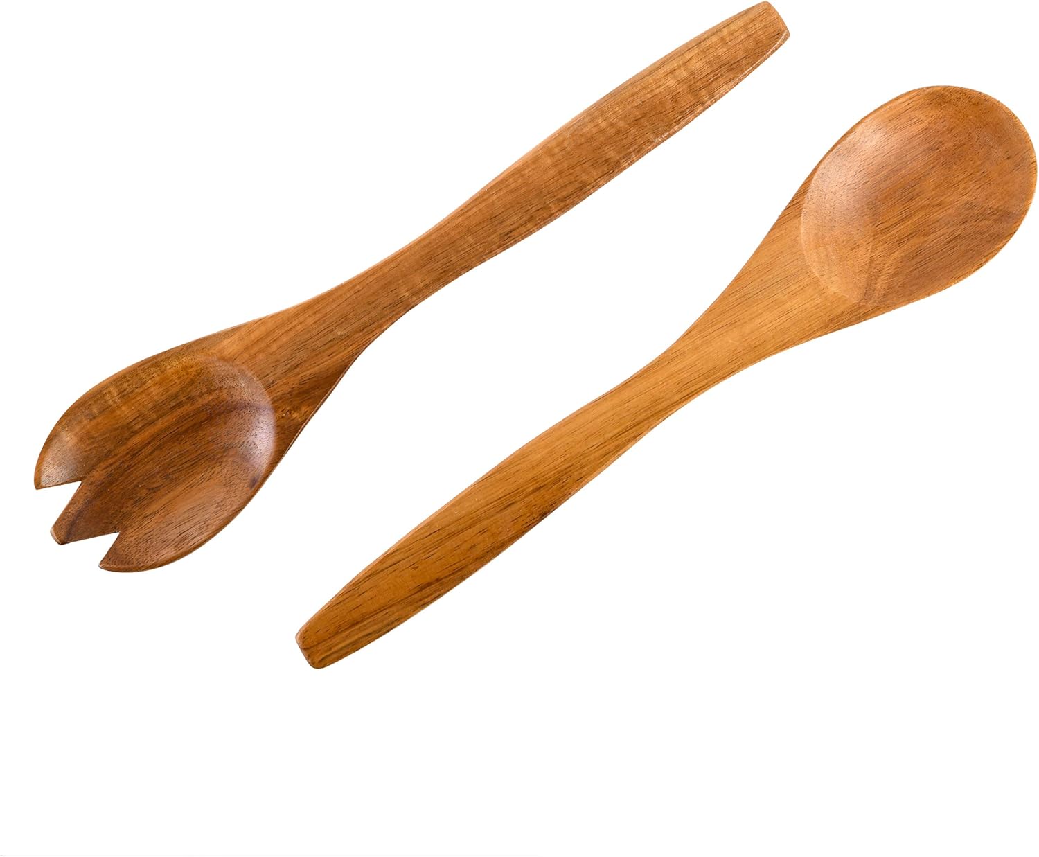 Gibson Home Sherwood 3-Piece Acacia Wood Salad Bowl Set: Kitchen & Dining