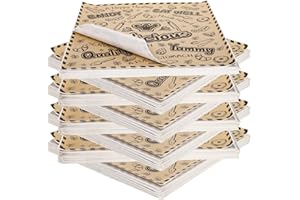 DEAYOU 1000 Pcs Deli Wax Paper Sheets, 12"x12" Grease Resistant Food Basket Liners, Kraft Newsprint Square Sandwich Wrapping Paper for Bread, Burger, Hot Dog, Cookies, Baking, Picnic