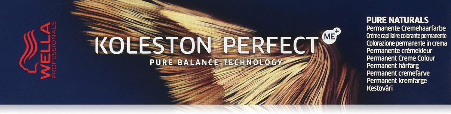 Wella Koleston Perfect MePlus Pure Naturals Permanent Hair Colour Cream, No. 8/00 Light Natural Blonde, 0.66 kg 8005610627564