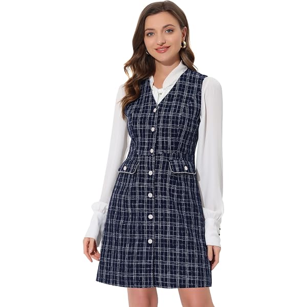 Plaid Mini Shirt Dress Women's A-line Sundress Allegra K Woen's Plaids Long  Sleeves Button Down Belted Party Ini A Women's Casual Summer Dress Alegra  Midi Shirt